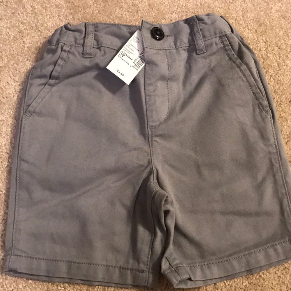 NWT Boys Children's Place 3T Grey shorts